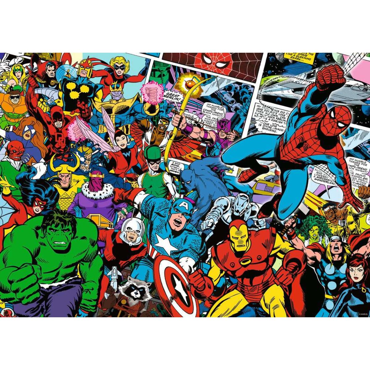 Ravensburger Puzzle - Challenge: Marvel, 1000 Teile
