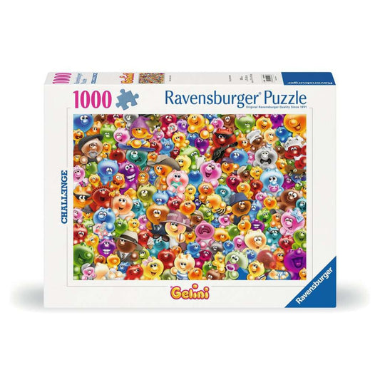 Ravensburger Puzzle - Challenge Ganz viel Gelini, 1000 Teile