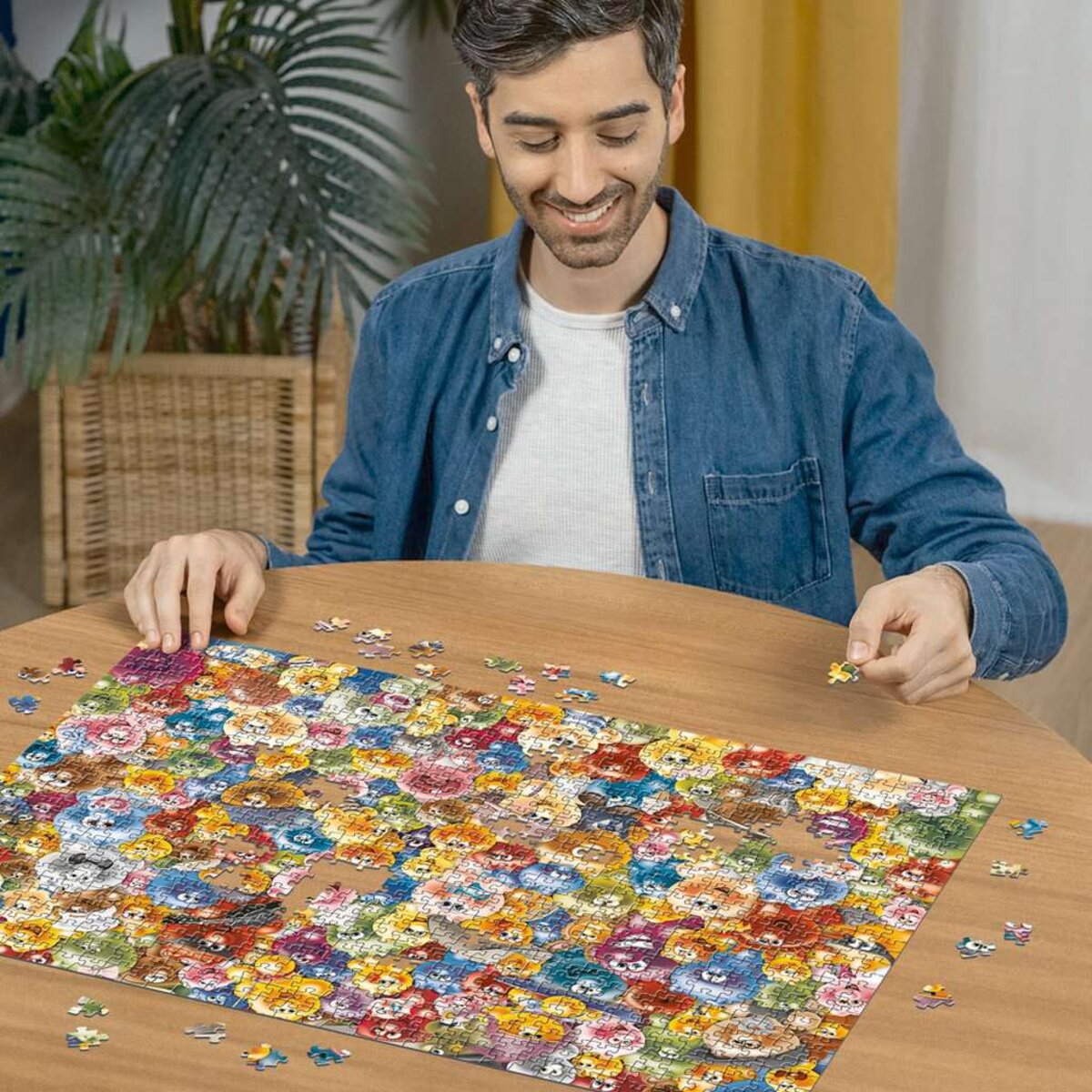 Ravensburger Puzzle - Challenge Ganz viel Gelini, 1000 Teile