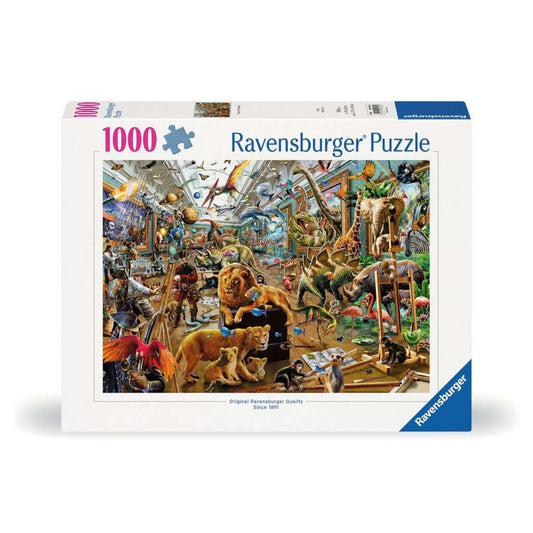 Ravensburger Puzzle - Chaos in der Galerie, 1000 Teile