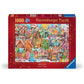 Ravensburger Puzzle - Christmas Cookie Village, 1000 Teile