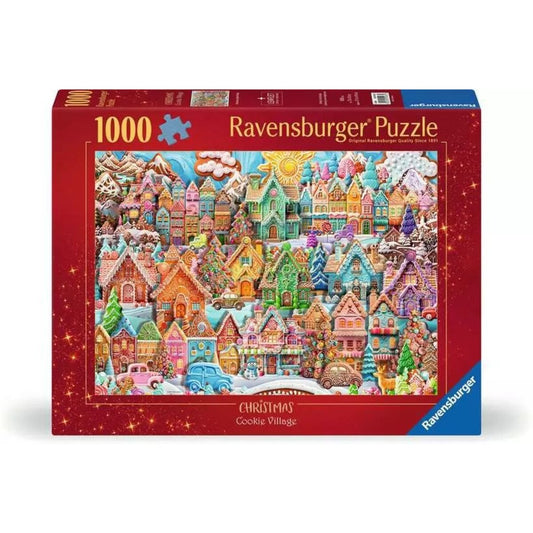 Ravensburger Puzzle - Christmas Cookie Village, 1000 Teile