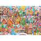 Ravensburger Puzzle - Christmas Cookie Village, 1000 Teile