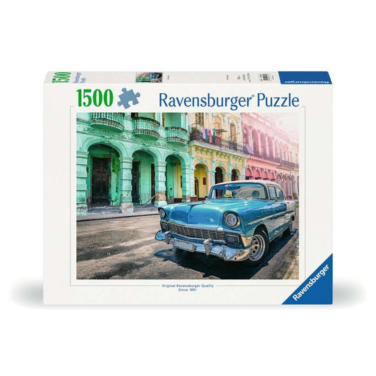 Ravensburger Puzzle - Cuba Cars, 1500 Teile