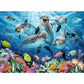 Ravensburger Puzzle - Delfine im Korallenriff, 500 Teile