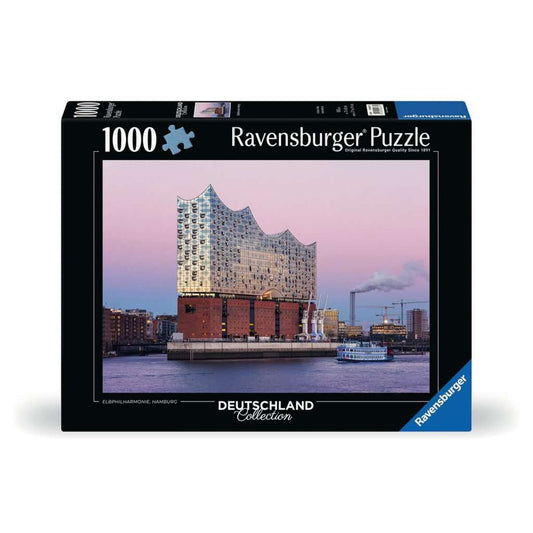 Ravensburger Puzzle - Deutschland Collection: Elbphilharmonie Hamburg, 1000 Teile