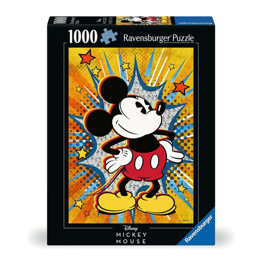 Ravensburger Puzzle - Disney: Retro Mickey, 1000 Teile