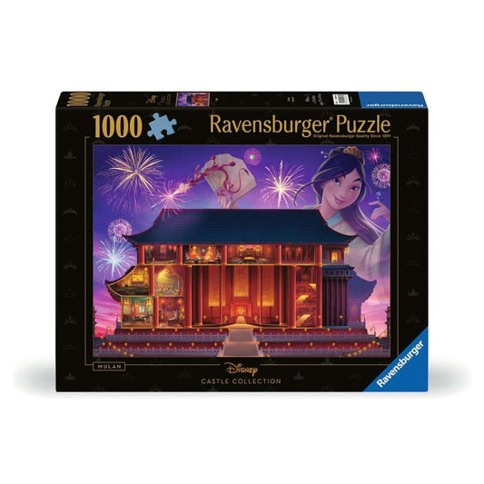 Ravensburger Puzzle - Disney Castles: Mulan, 1000 Teile