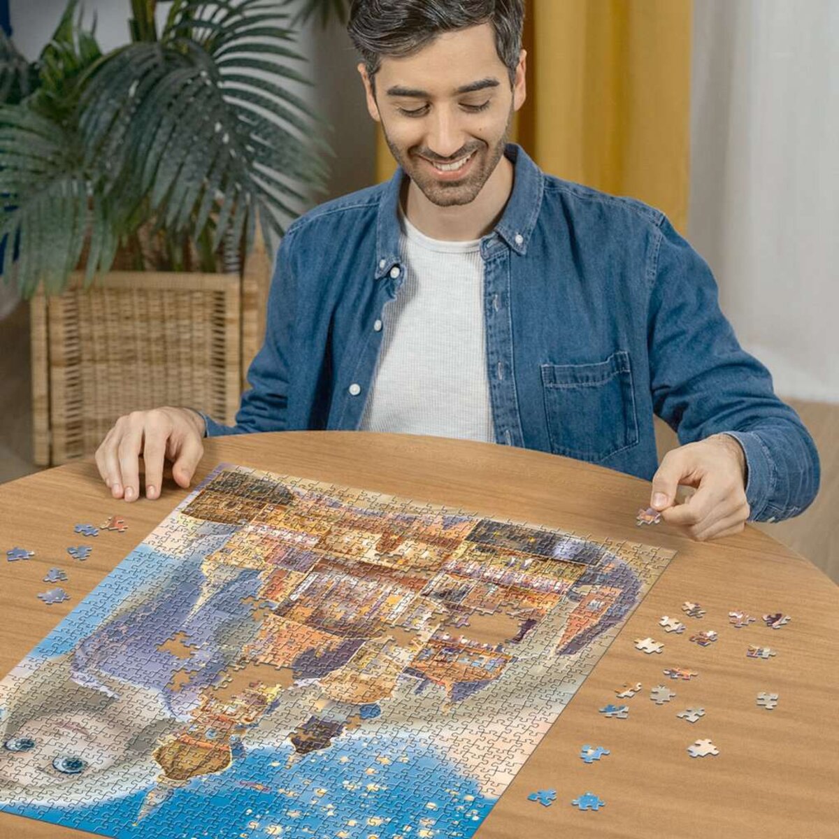Ravensburger Puzzle - Disney Castles: Rapunzel, 1000 Teile