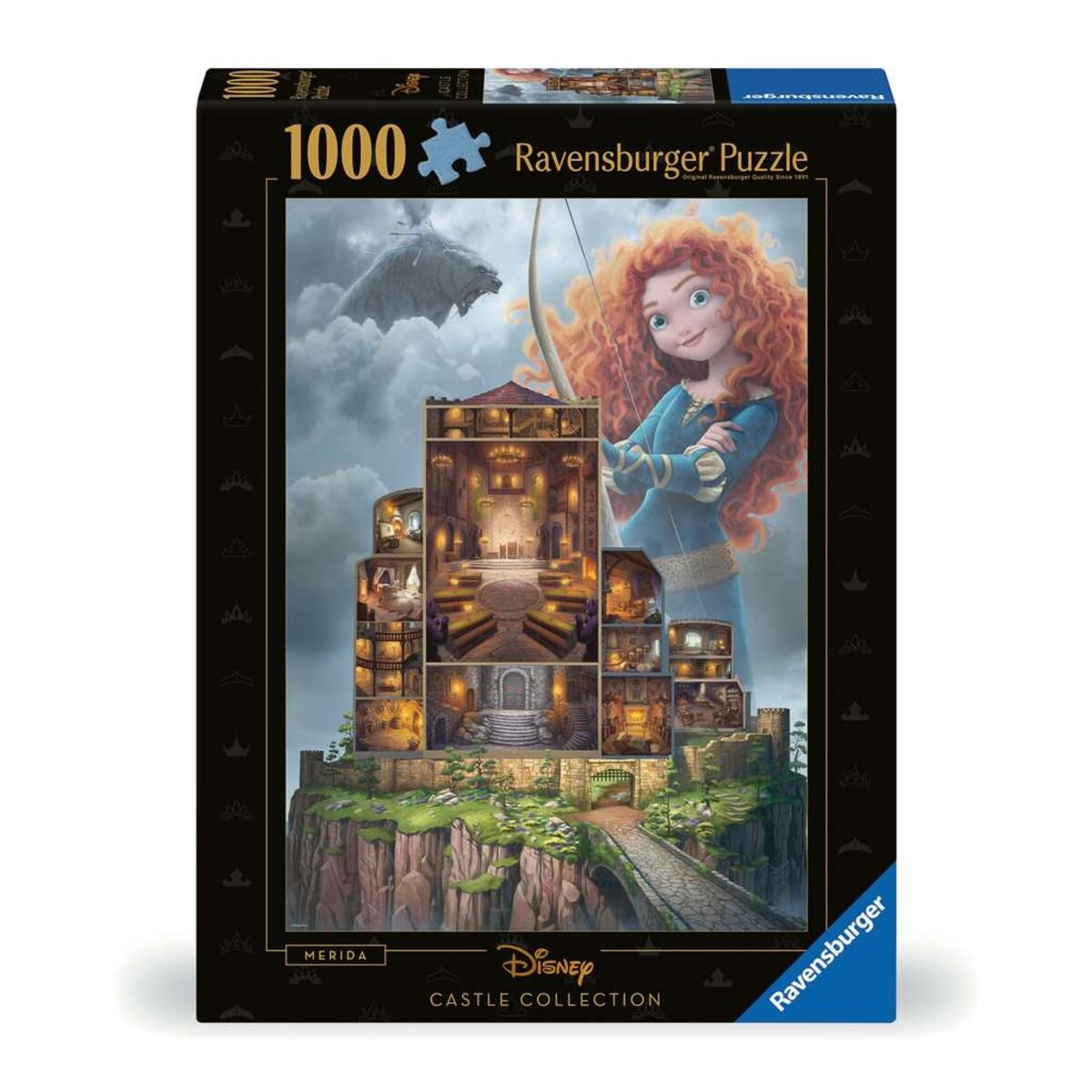 Ravensburger Puzzle - Disney Castles: Merida, 1000 Teile