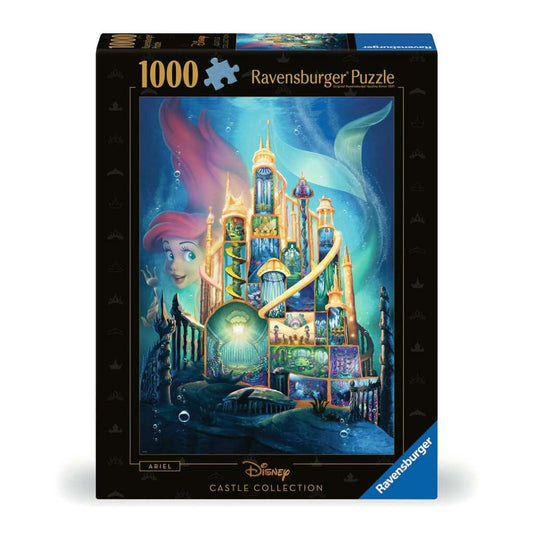Ravensburger Puzzle - Disney Castles: Arielle, 1000 Teile