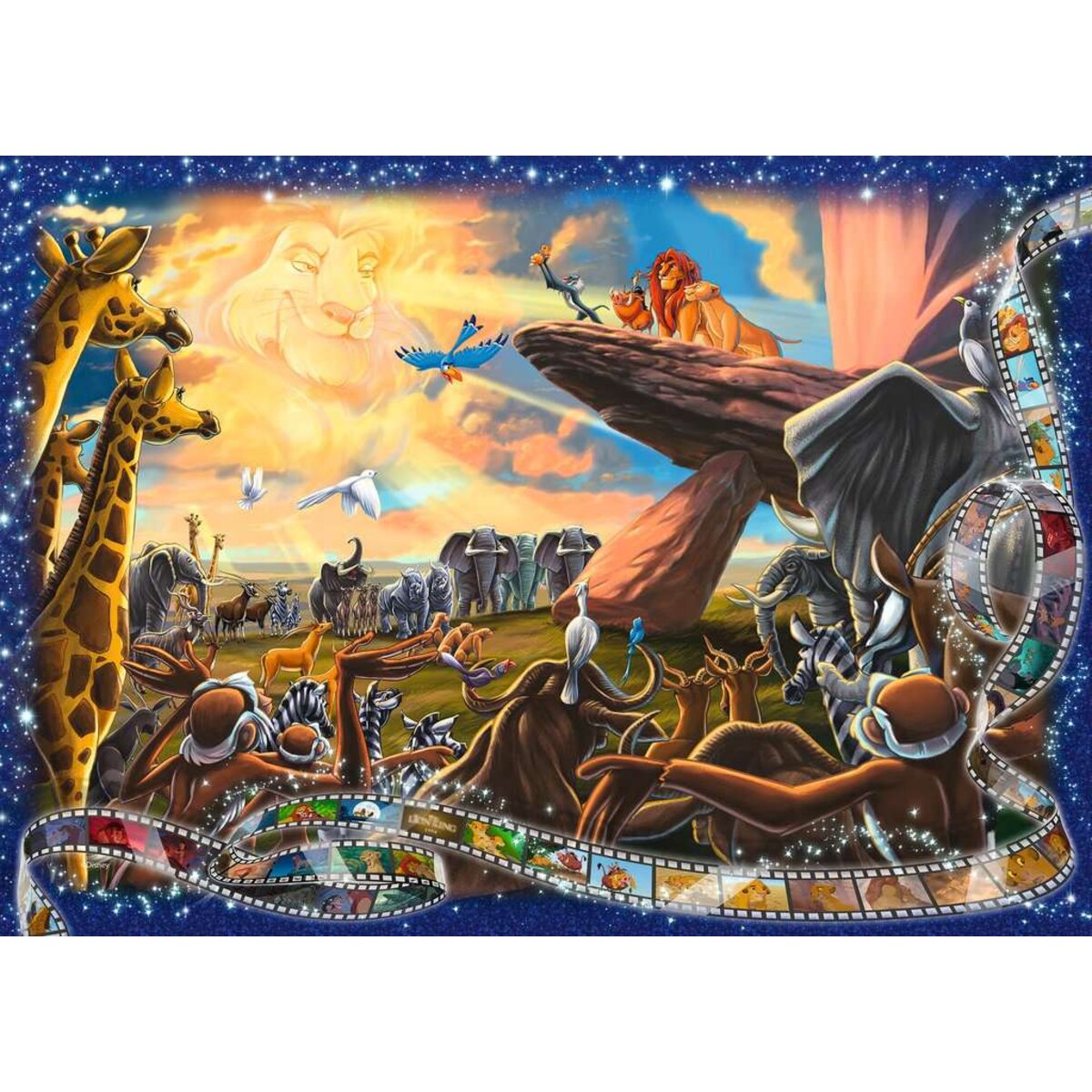 Ravensburger Puzzle - Disney: Der König der Löwen, 1000 Teile