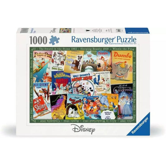 Ravensburger Puzzle - Disney Vintage Movie Poster, 1000 Teile