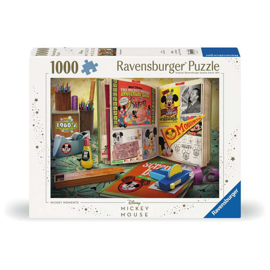 Ravensburger Puzzle - Disney: 1960 Mickey Moments, 1000 Teile