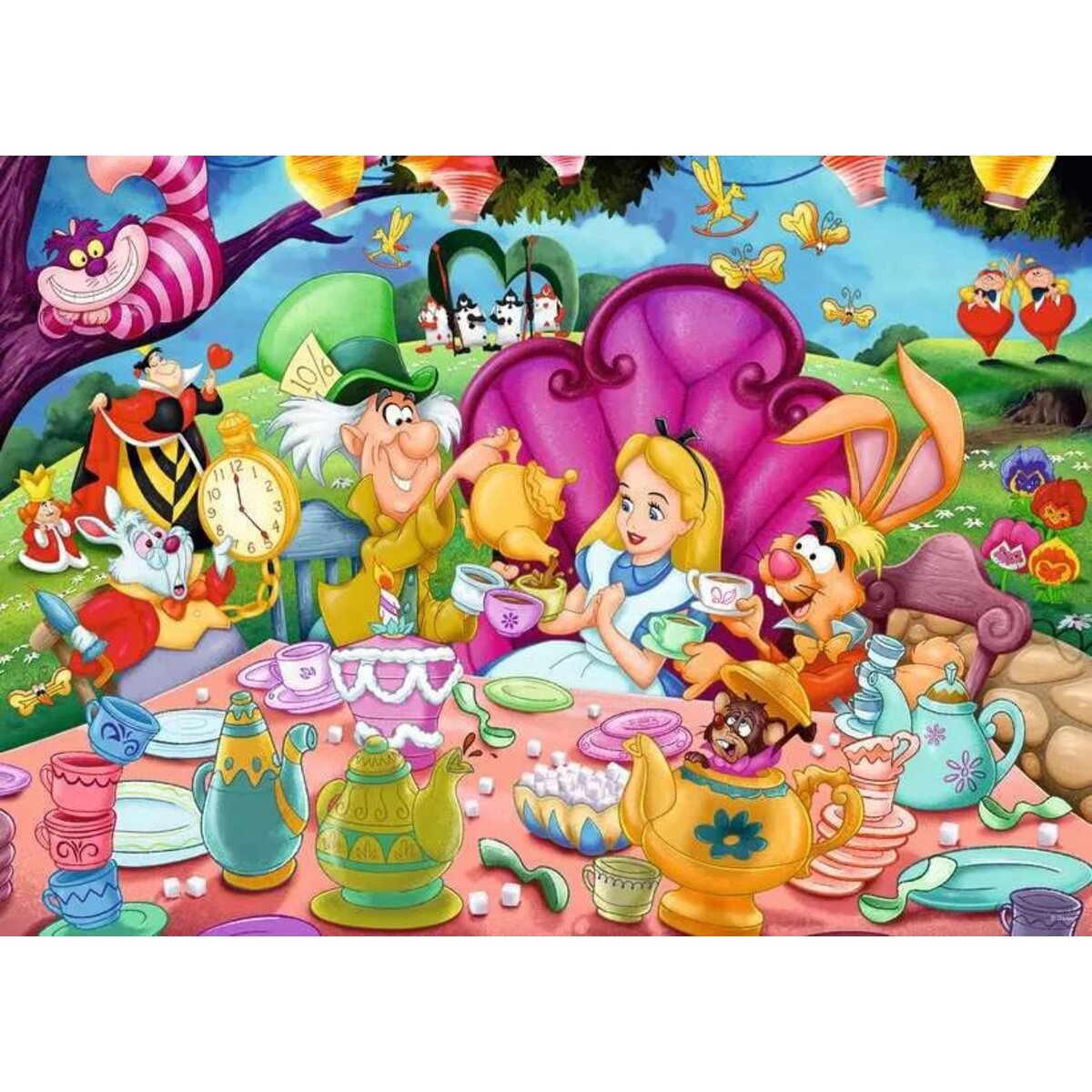 Ravensburger Puzzle - Disney Alice im Wunderland, 1000 Teile