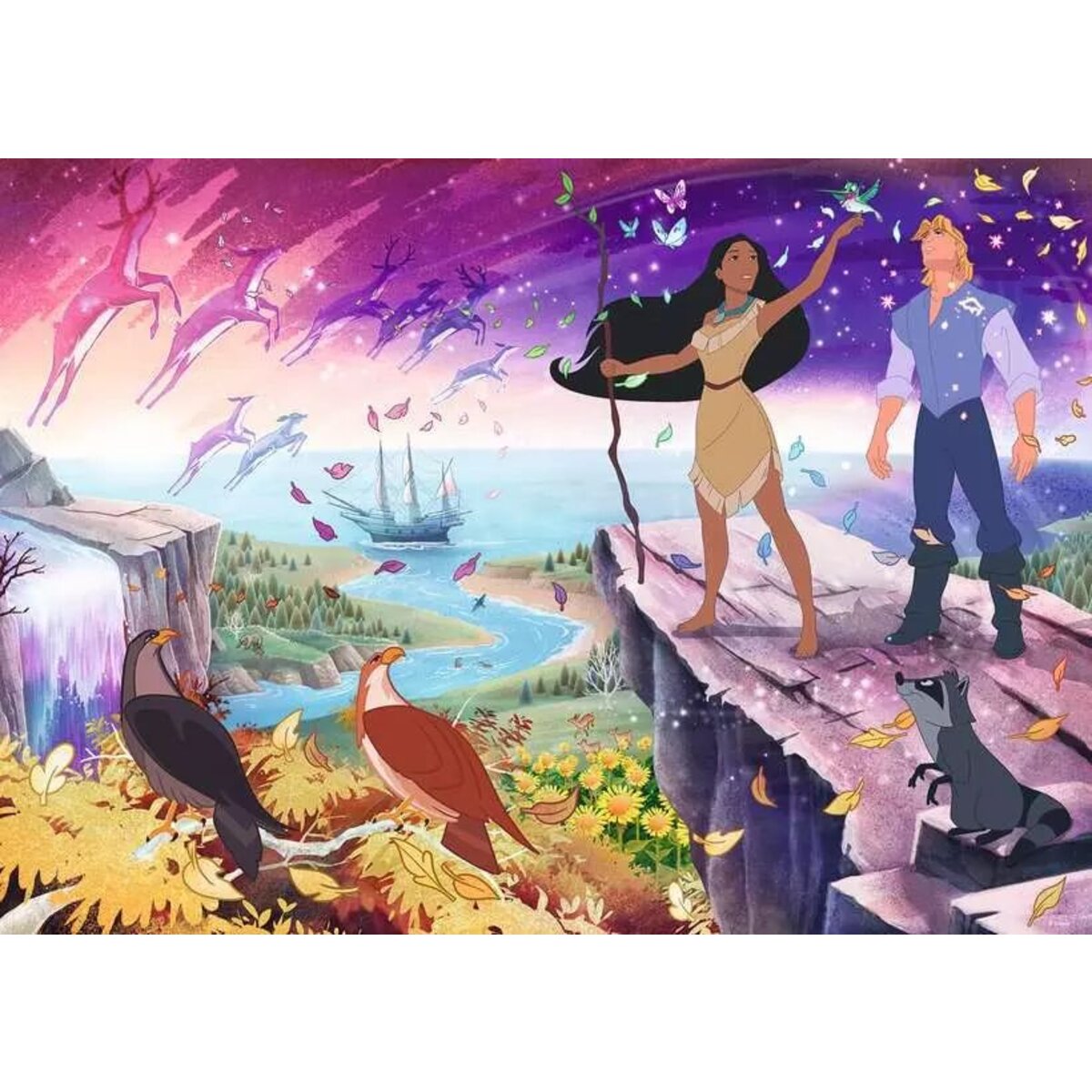 Ravensburger Puzzle - Disney Pocahontas, 1000 Teile