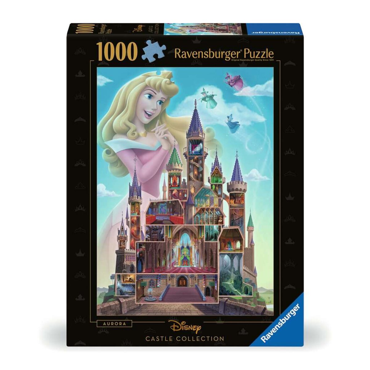 Ravensburger Puzzle - Disney Castles: Aurora, 1000 Teile
