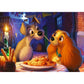 Ravensburger Puzzle - Disney Susi und Strolch, 1000 Teile