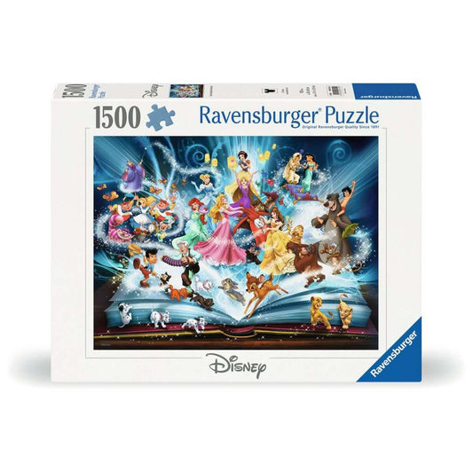 Ravensburger Puzzle - Disney´s magisches Märchenbuch, 1500 Teile