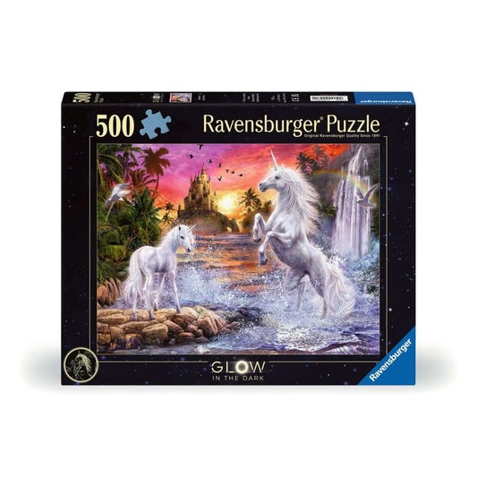 Ravensburger Puzzle - Einhörner am Fluss, 500 Teile