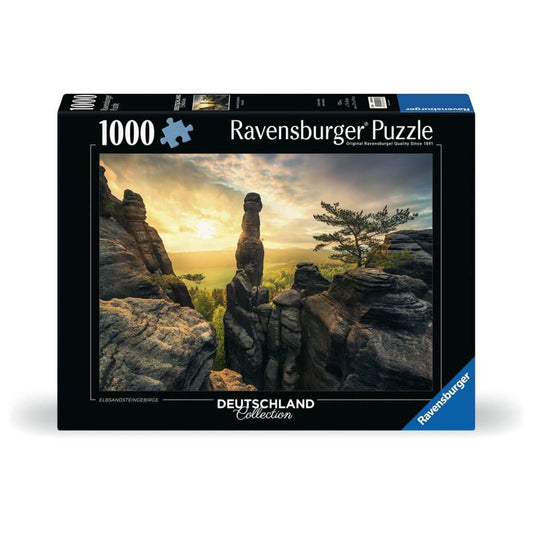 Ravensburger Puzzle - Erleuchtung - Elbsandsteingebirge, 1000 Teile