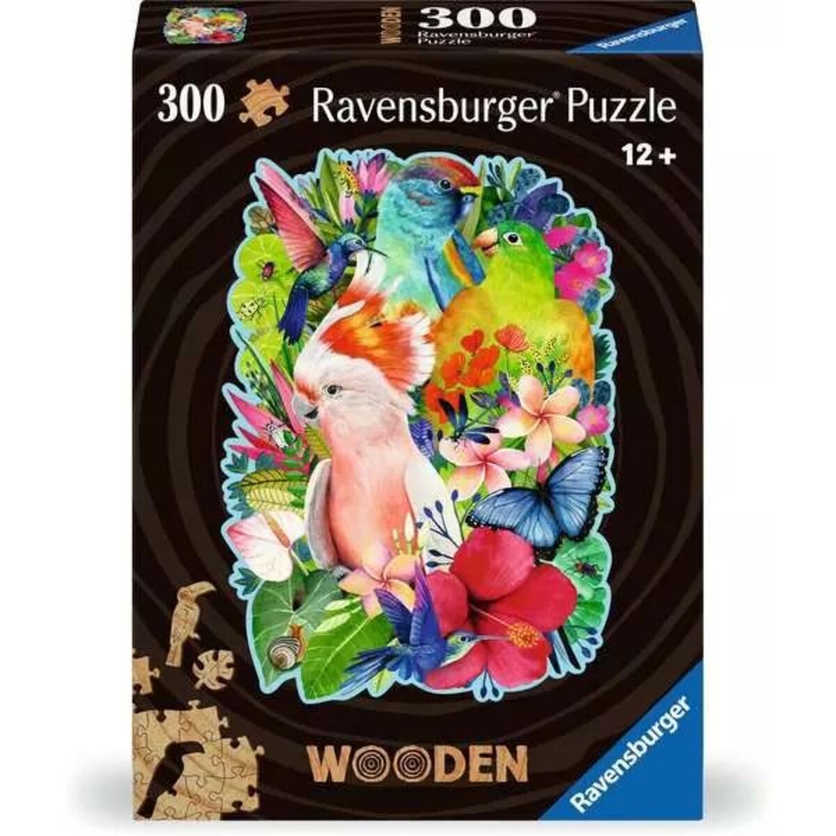 Ravensburger Puzzle - Exotische Vögel, 300 Teile
