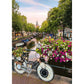 Ravensburger Puzzle - Fahrrad und Blumen in Amsterdam, 1000 Teile