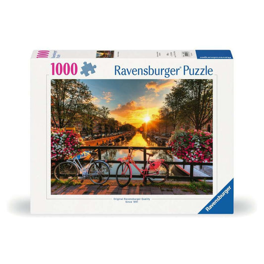 Ravensburger Puzzle - Fahrräder in Amsterdam, 1000 Teile