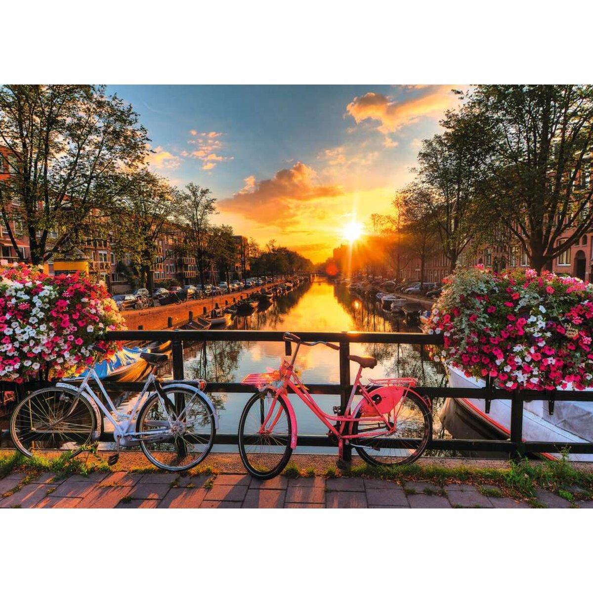 Ravensburger Puzzle - Fahrräder in Amsterdam, 1000 Teile