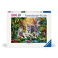 Ravensburger Puzzle - Familie der Weißen Tiger, 1000 Teile