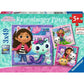 Ravensburger Puzzle - Gabby's Dollhouse: Spielzeit mit Gabby, 3 x 49 Teile