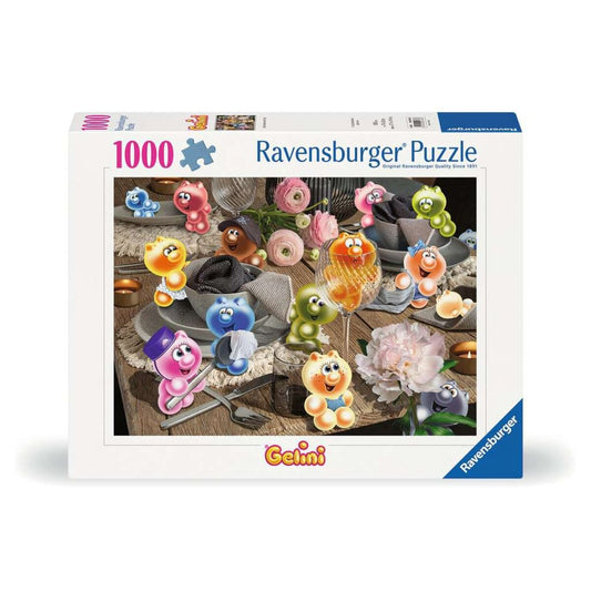 Ravensburger Puzzle - Gelini decken den Tisch, 1000 Teile