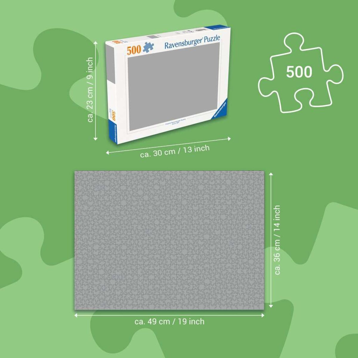 Ravensburger Puzzle - Glow in The Dark: Im Zauber des Mondlichts, 500 Teile