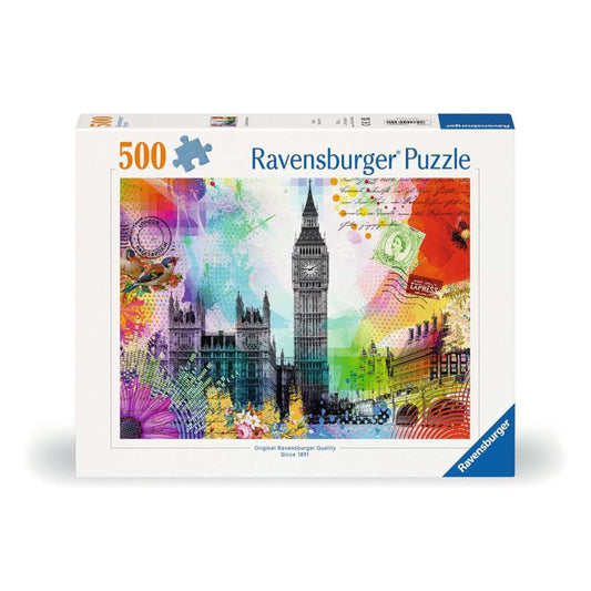 Ravensburger Puzzle - Grüße aus London, 1000 Teile
