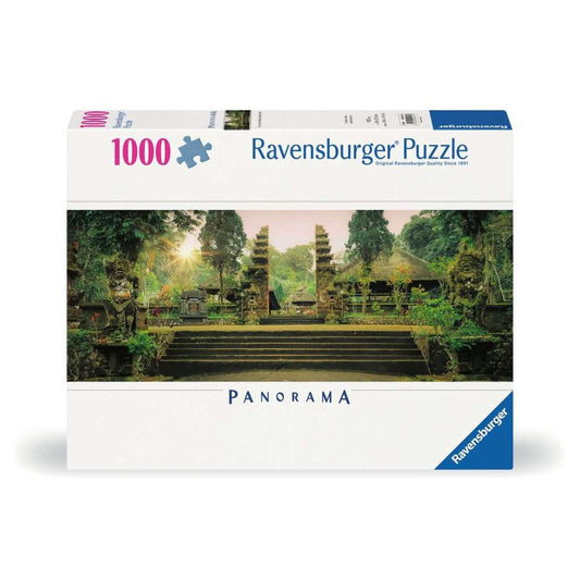 Ravensburger Puzzle - Jungle Tempel Pura Luhur Batukaru, Bali, 1000 Teile