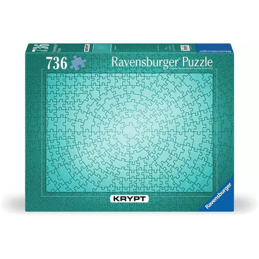Ravensburger Puzzle - Krypt Metallic Mint, 736 Teile