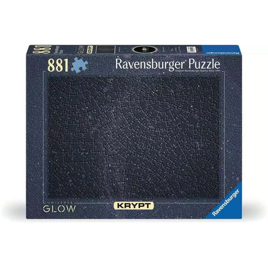 Ravensburger Puzzle - Krypt Universe Glow, 881 Teile