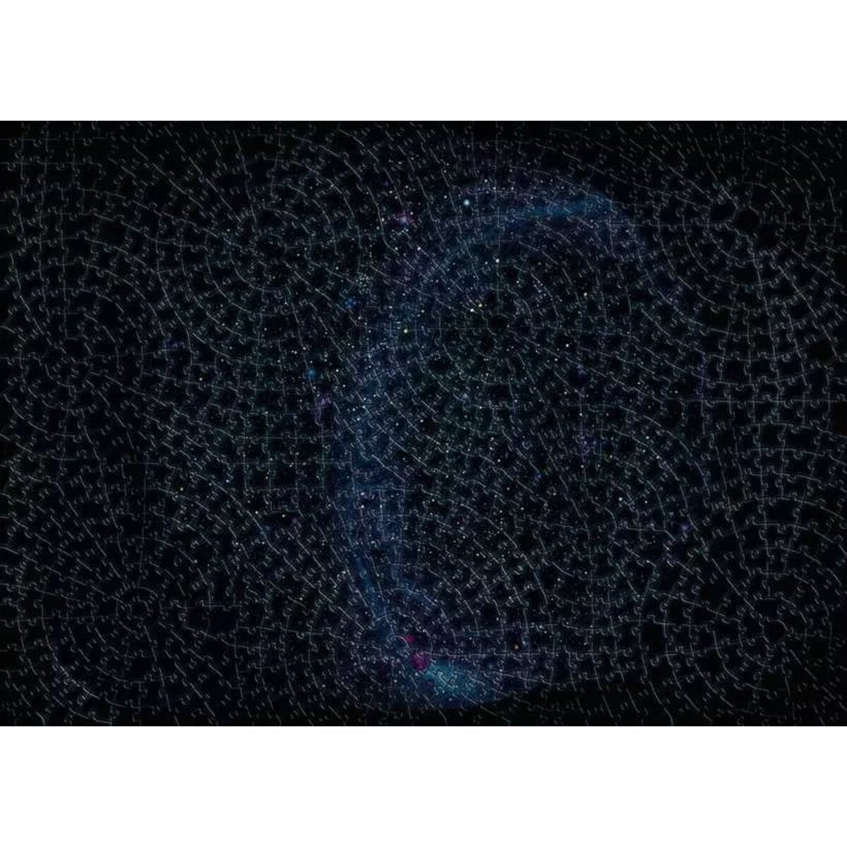 Ravensburger Puzzle - Krypt Universe Glow, 881 Teile