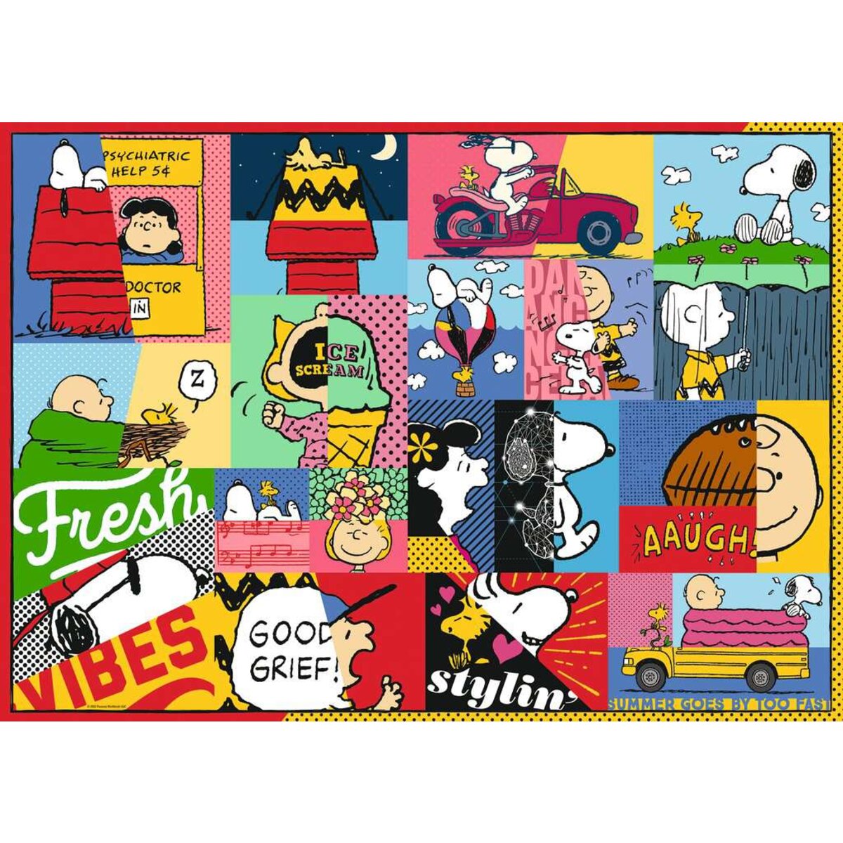 Ravensburger Puzzle - Peanuts Momente, 1000 Teile