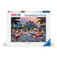 Ravensburger Puzzle - Pinke Flamingos, 1000 Teile