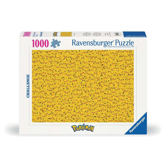 Ravensburger Puzzle - Pokemon: Pikachu Challenge, 1000 Teile