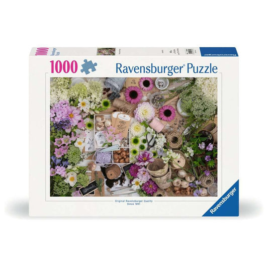 Ravensburger Puzzle - Prachtvolle Blumenliebe, 1000 Teile