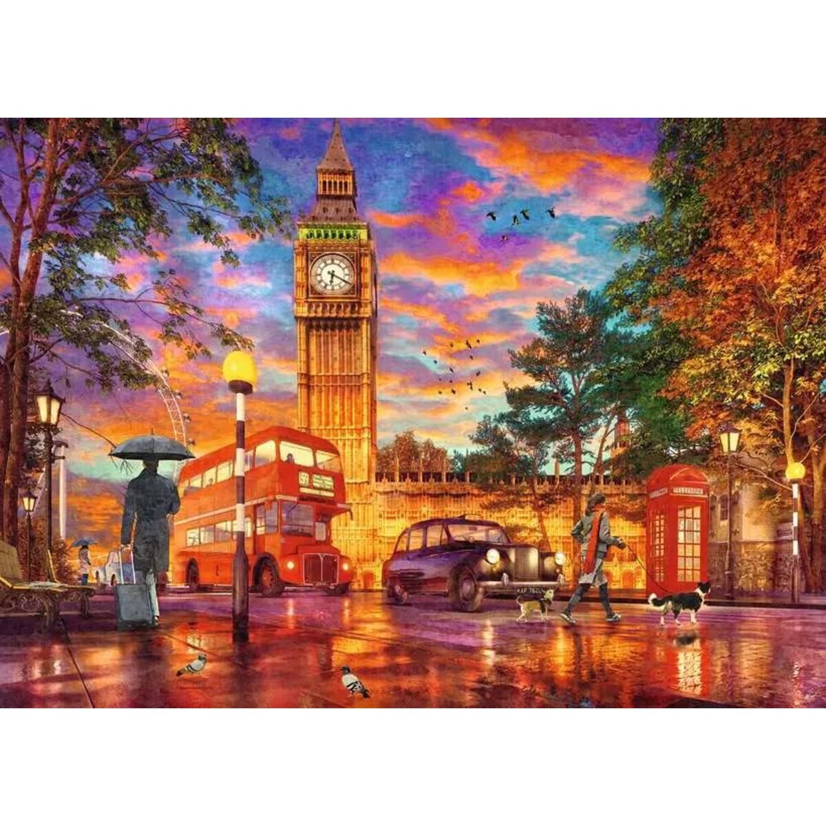 Ravensburger Puzzle - Sonnenuntergang in London, 1000 Teile