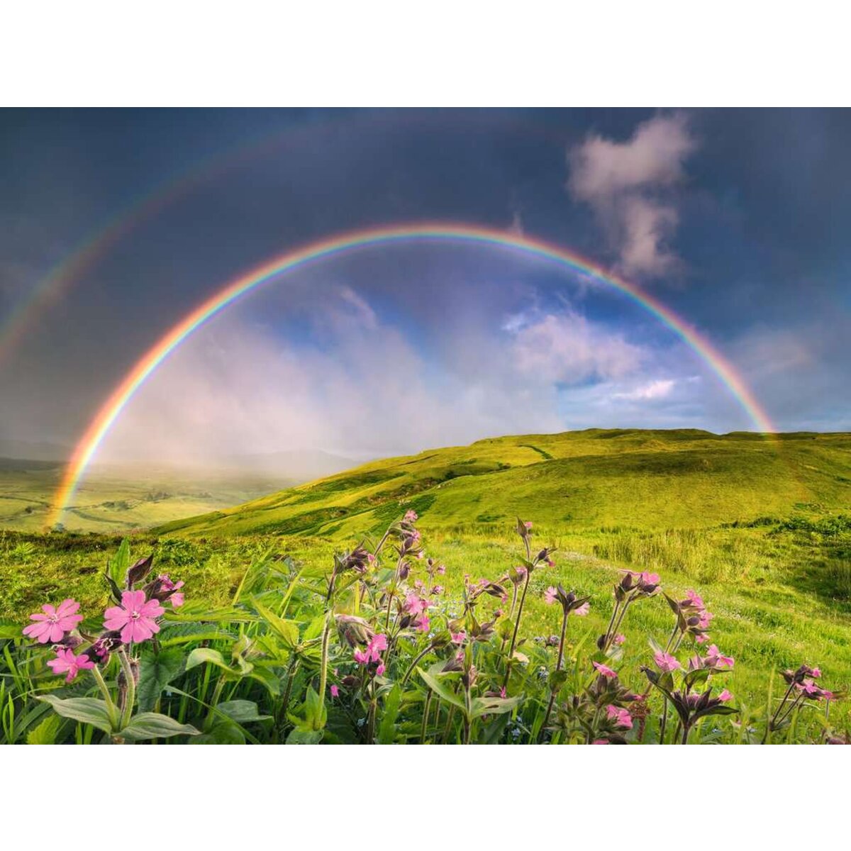 Ravensburger Puzzle - Spektakulärer Regenbogen, 1500 Teile