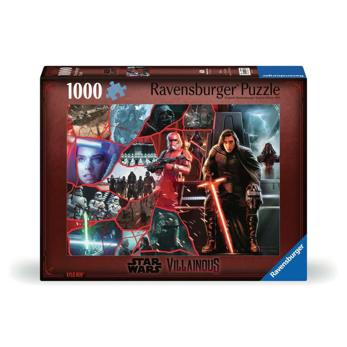 Ravensburger Puzzle - Star Wars Villainous: Kylo Ren, 1000 Teile