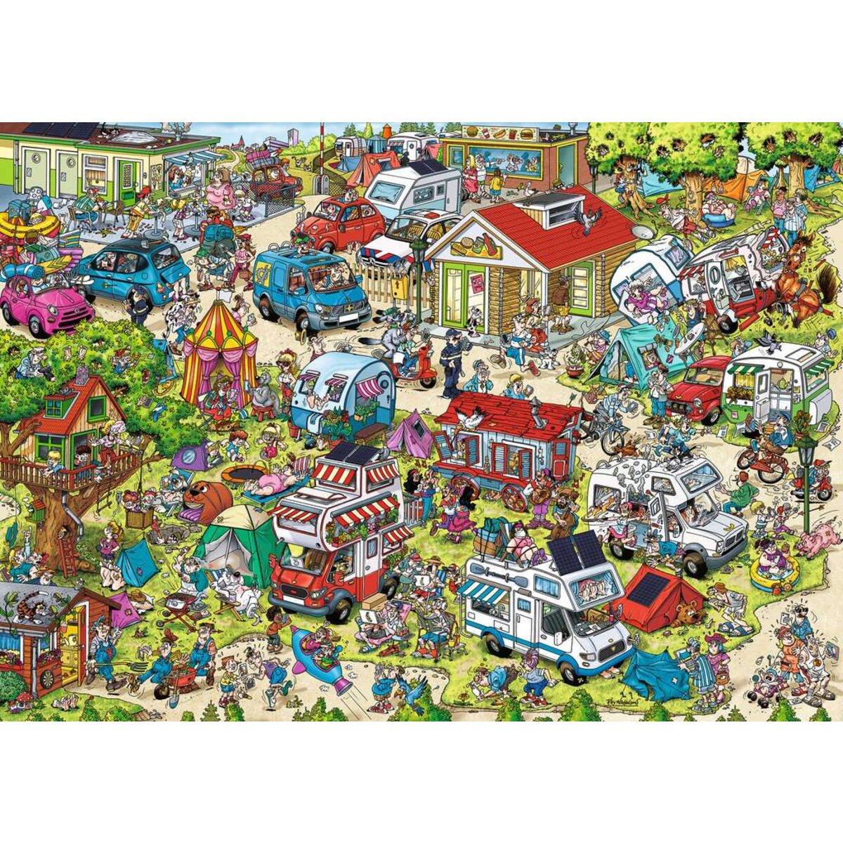 Ravensburger Puzzle - The Campsite, 1000 Teile