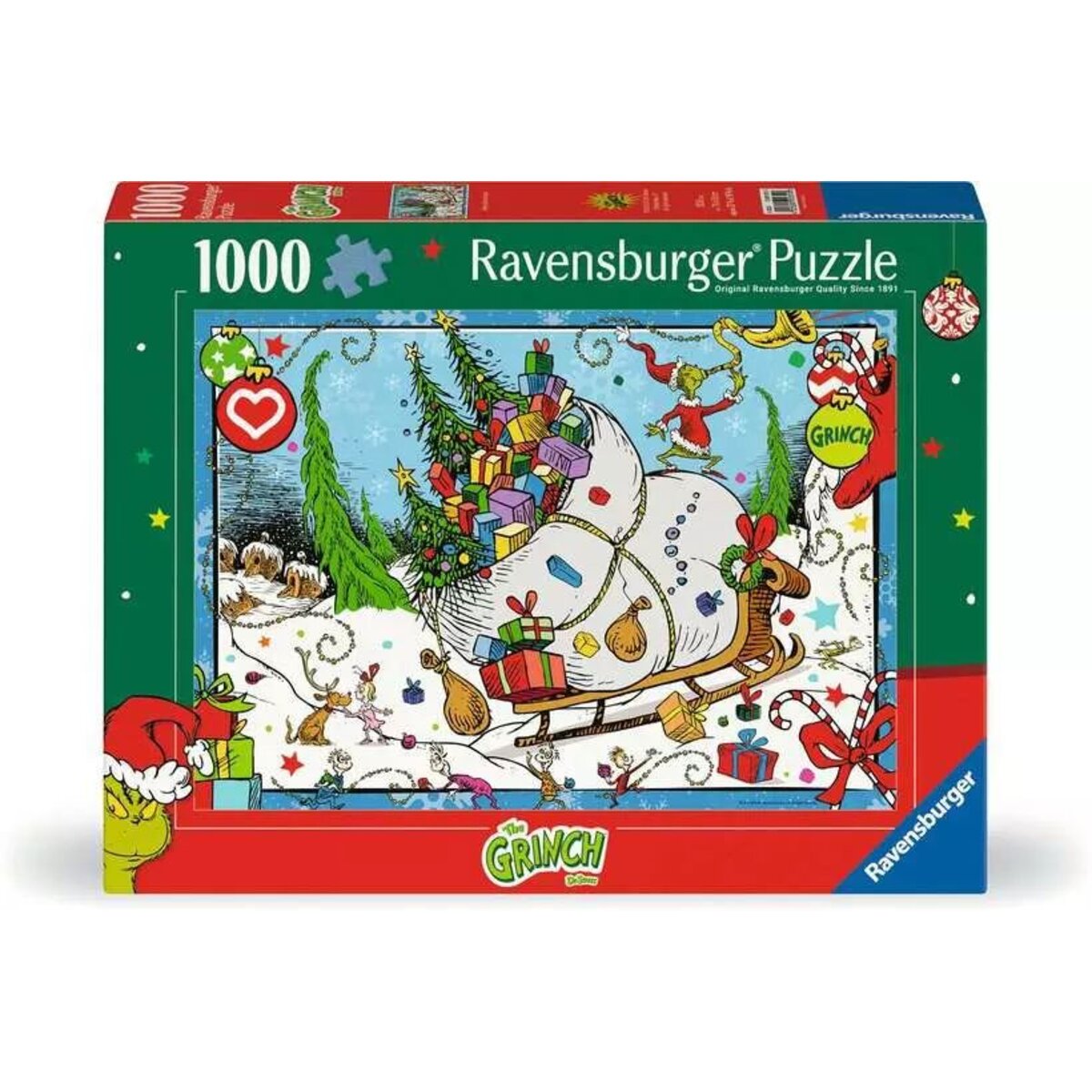 Ravensburger Puzzle - The Grinch, 1000 Teile
