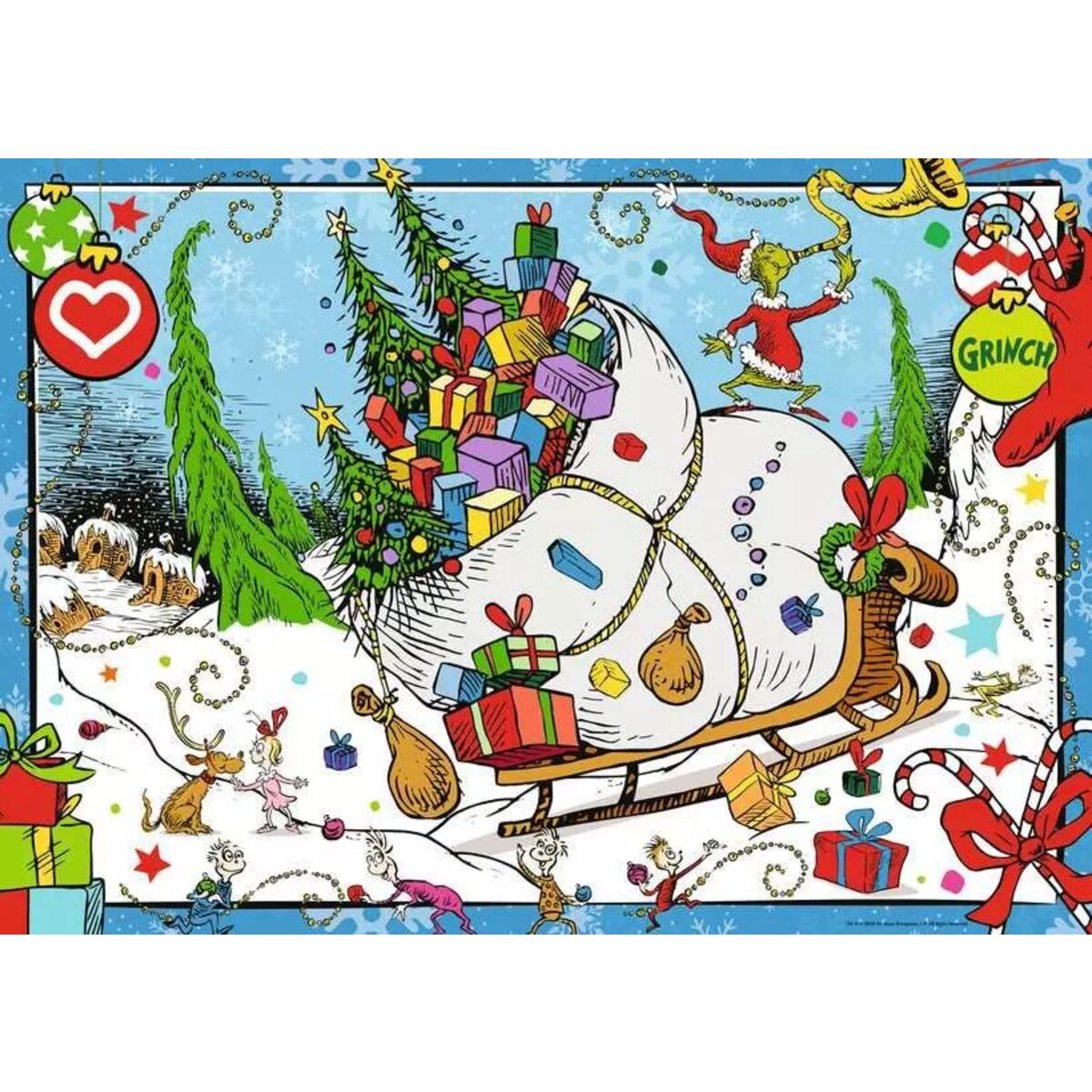 Ravensburger Puzzle - The Grinch, 1000 Teile