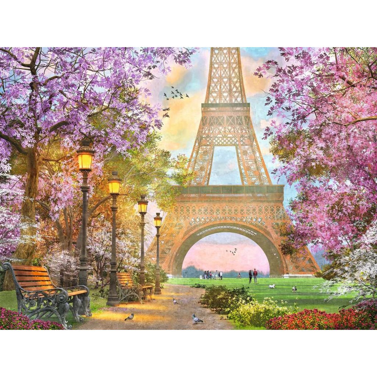 Ravensburger Puzzle - Verliebt in Paris, 1500 Teile