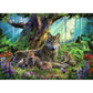 Ravensburger Puzzle - Wölfe im Wald, 1000 Teile